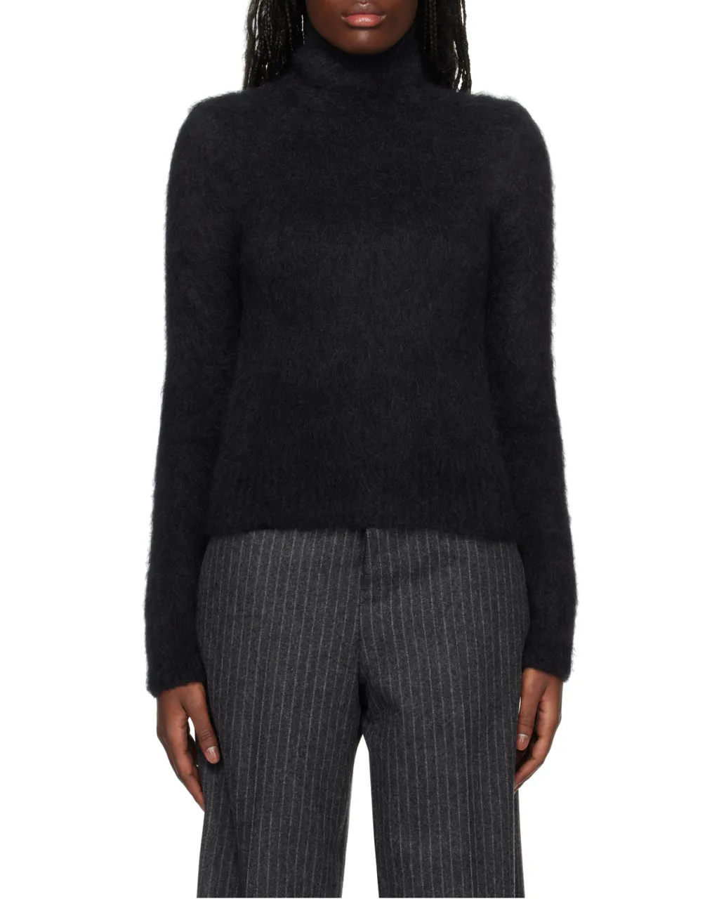 Long-Sleeved Turtleneck Sweater