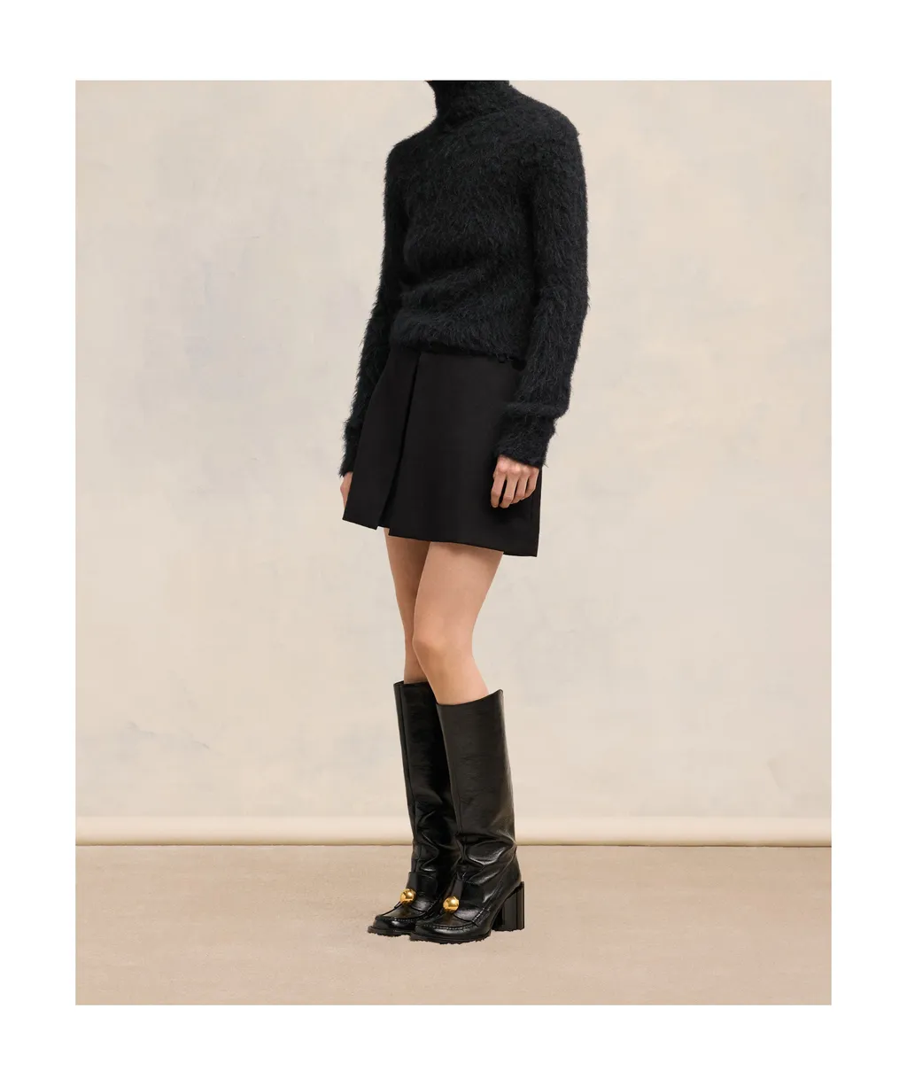 Long-Sleeved Turtleneck Sweater