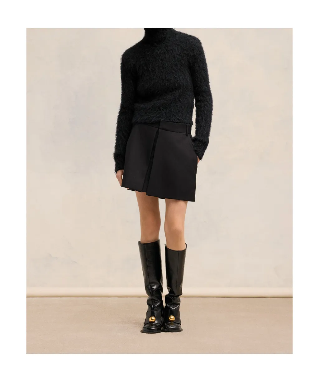 Long-Sleeved Turtleneck Sweater