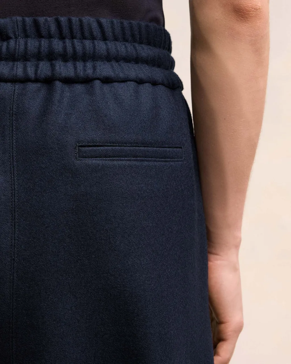 Wide Elasticated Waist Trousers