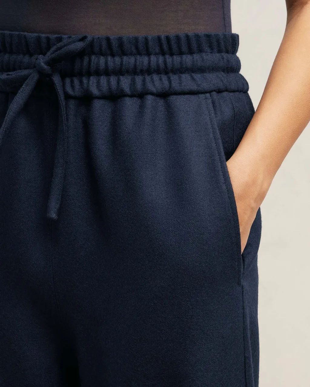 Wide Elasticated Waist Trousers
