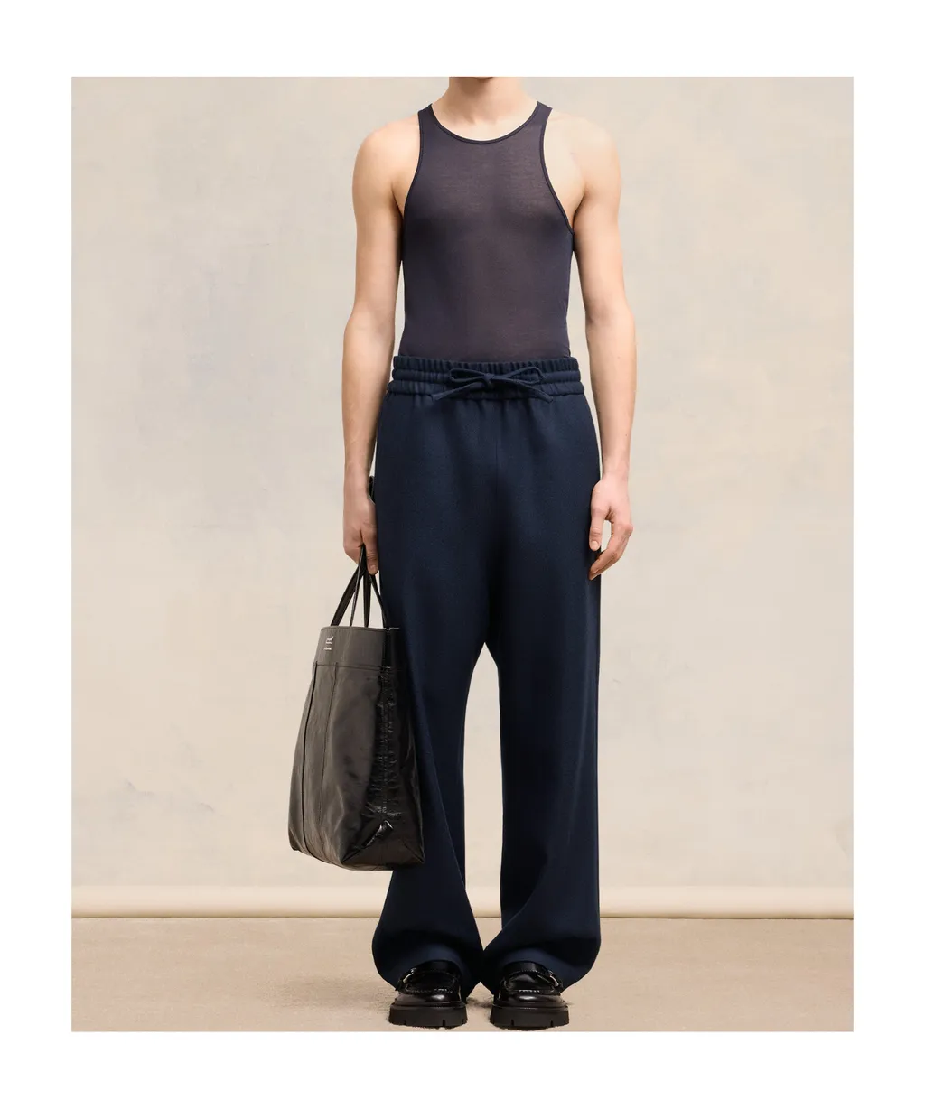 Wide Elasticated Waist Trousers