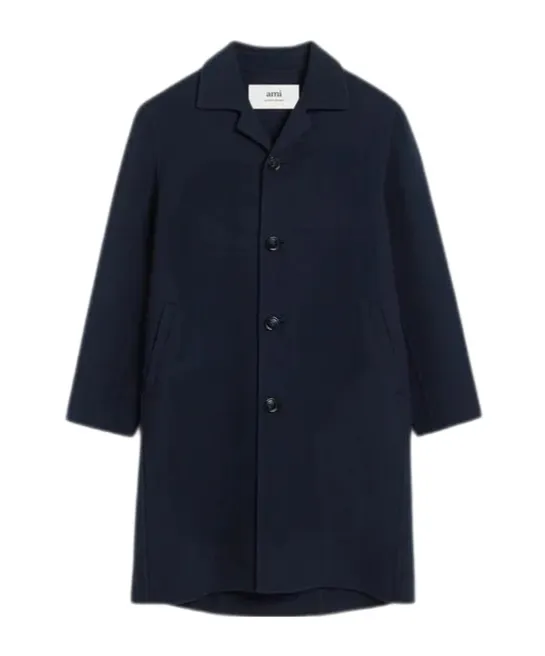 Lapel Long-Sleeved Coat