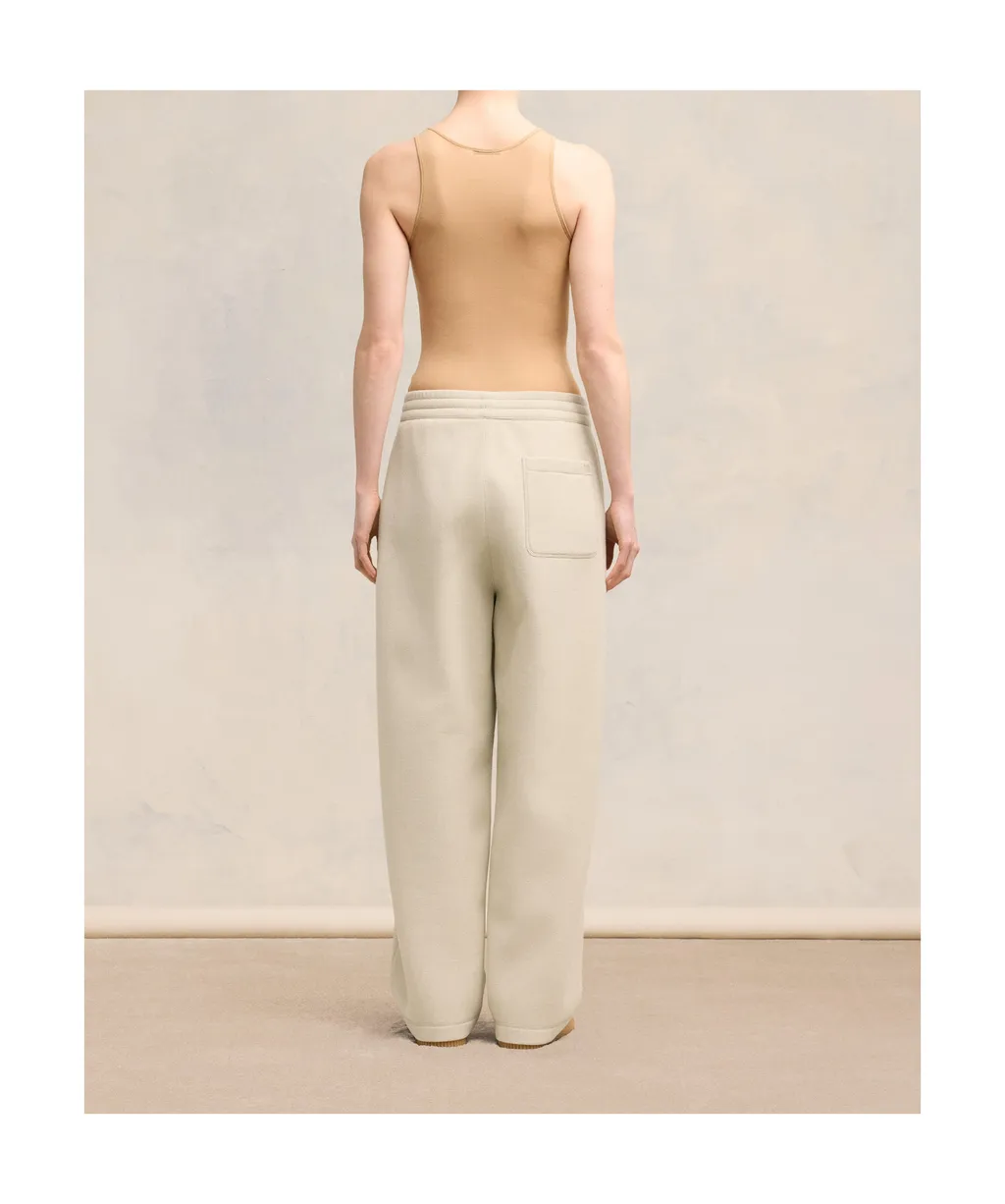 High-Waist Elasticated Waistband Pleated Trousers
