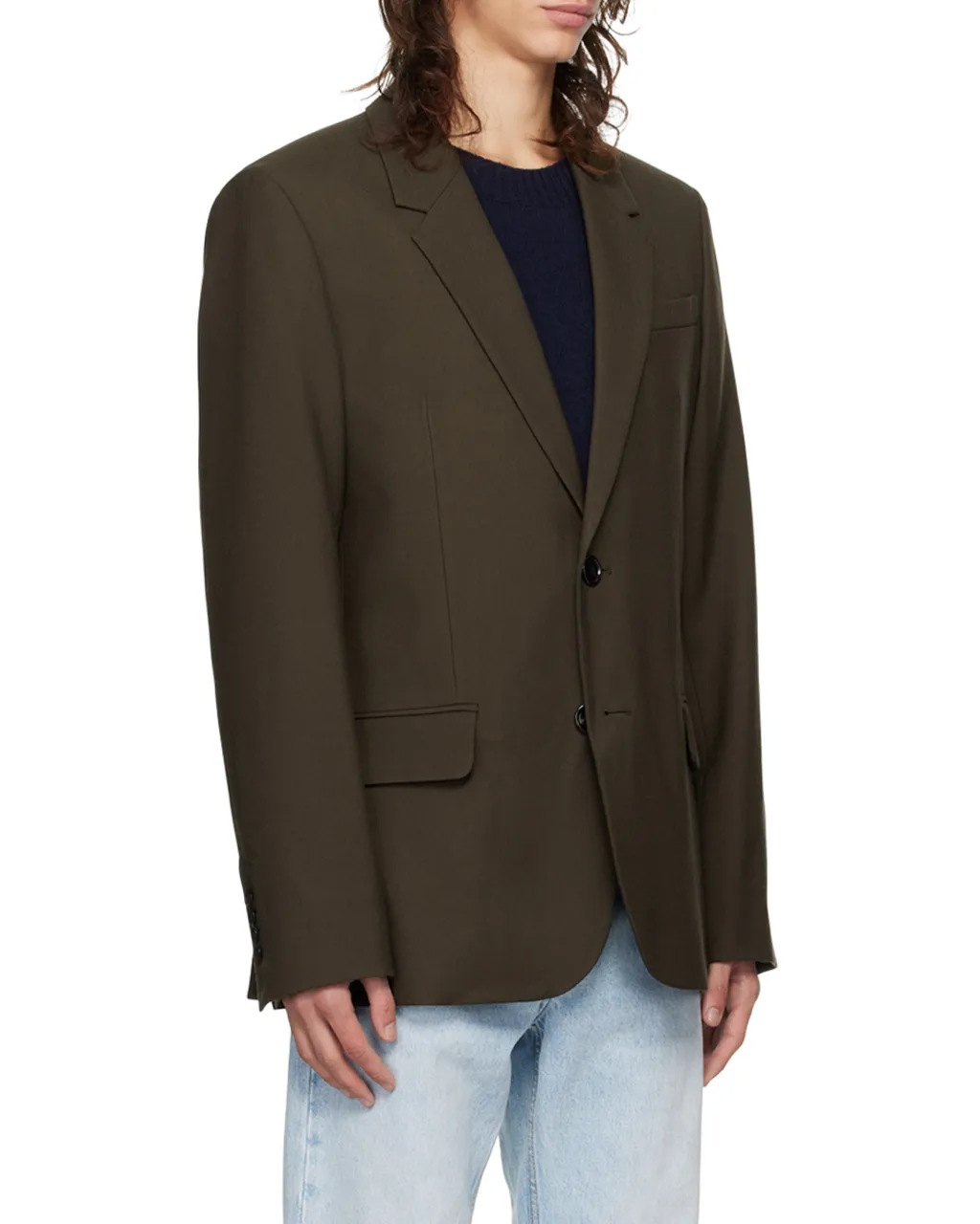 Long-Sleeved Suit Coat