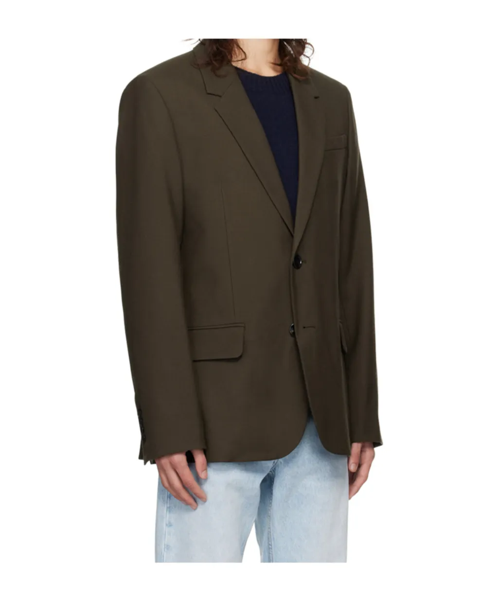Long-Sleeved Suit Coat