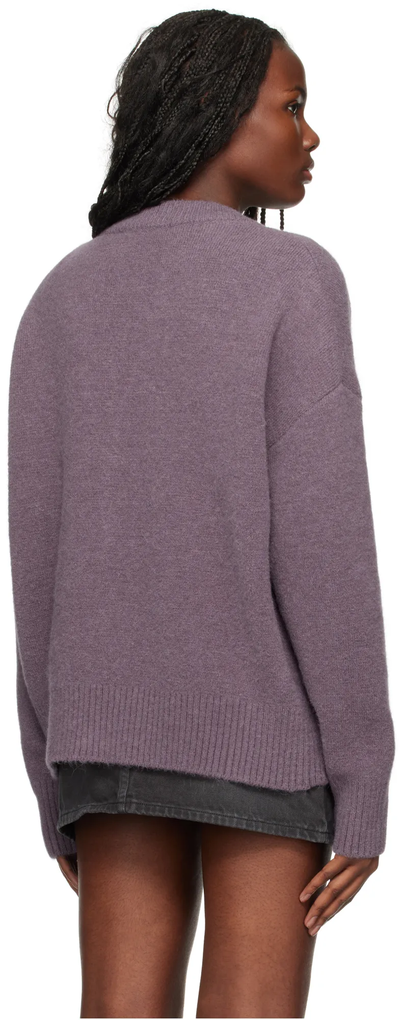 Ami De Coeur V-Neck Knitted Cardigan