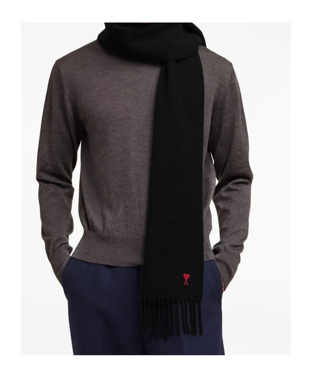 Ami De Coeur Knitted Scarf