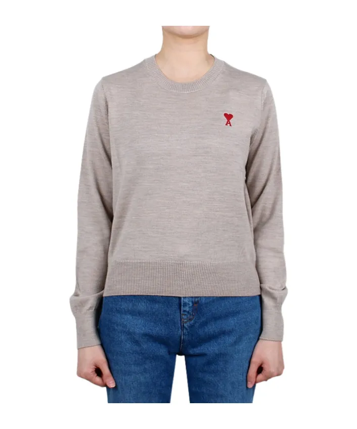 Heart-Shaped Logo Sweater