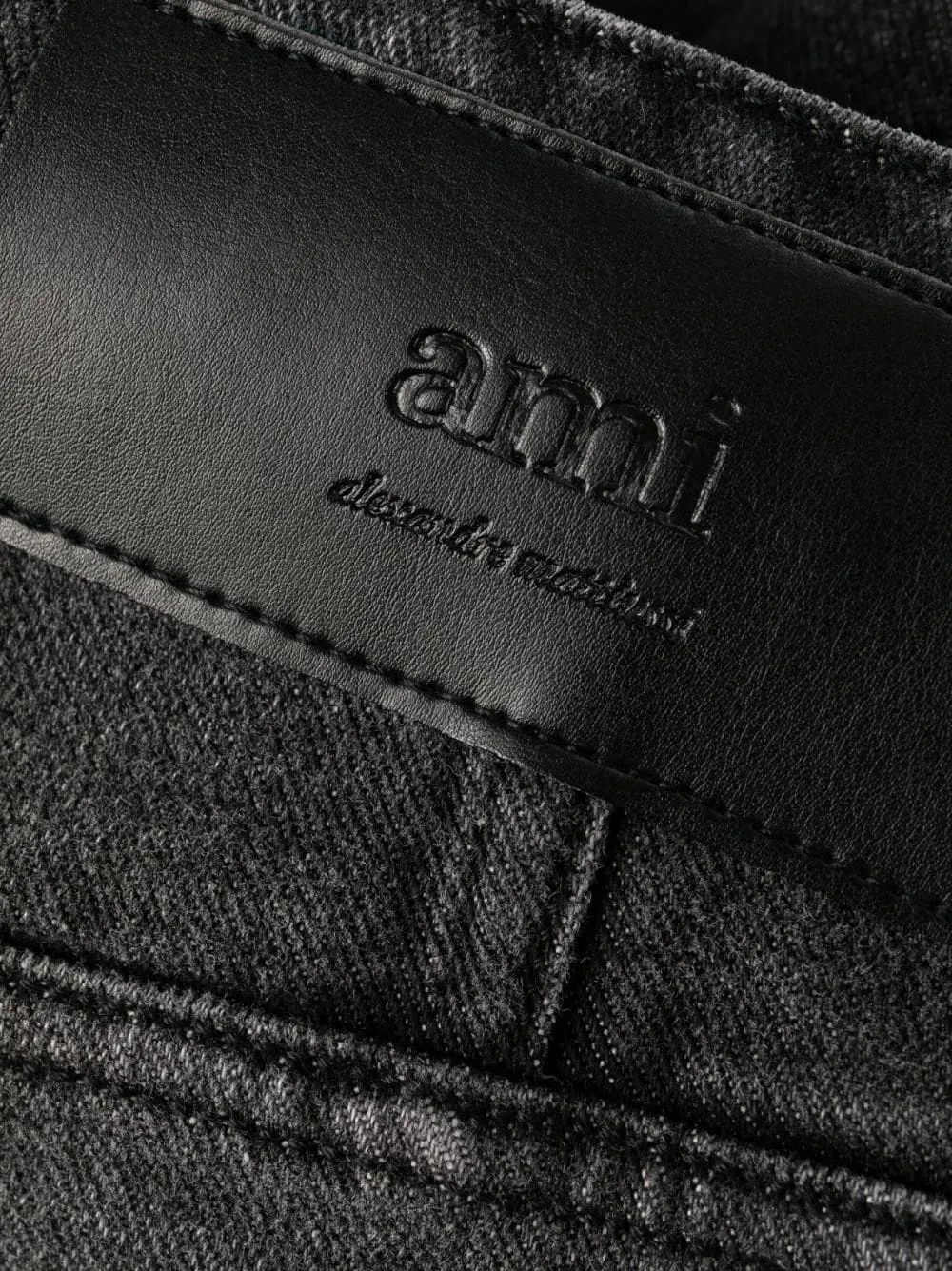 High-Rise Straight Jeans