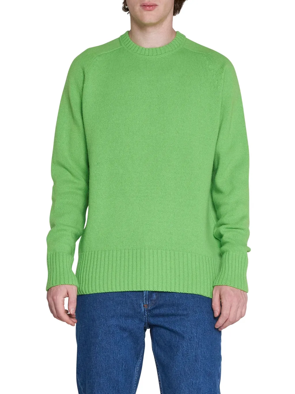 Knitted Crew-Neck Jumper