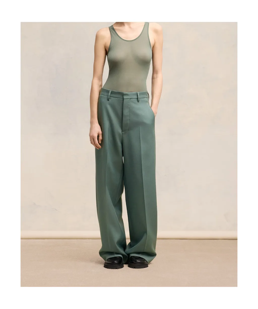 Belt-Loop Casual Pants