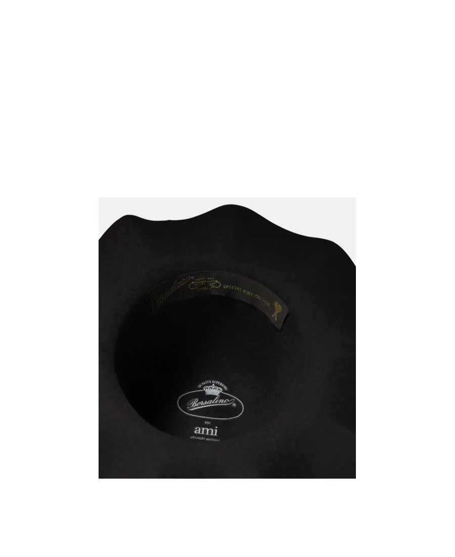 Ami X Borsalino Logo Hat