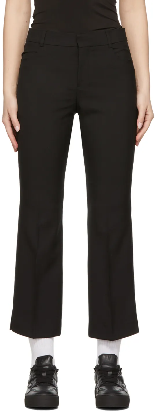 Short Flared Trousers