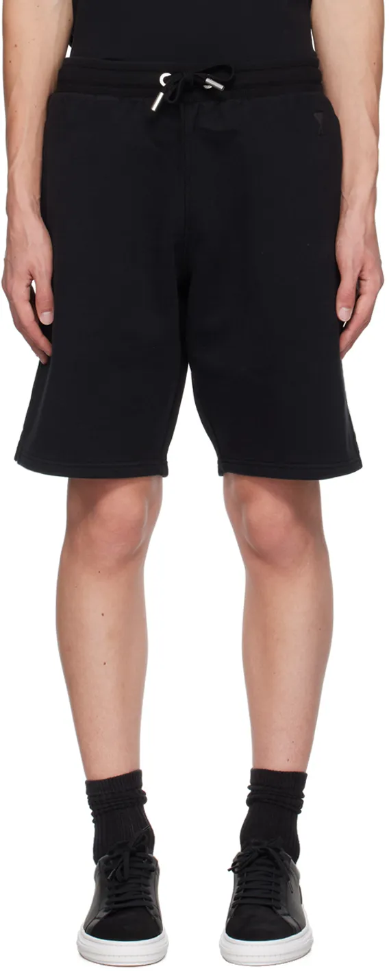 Ami De Coeur Logo Embroidered Drawstring Shorts