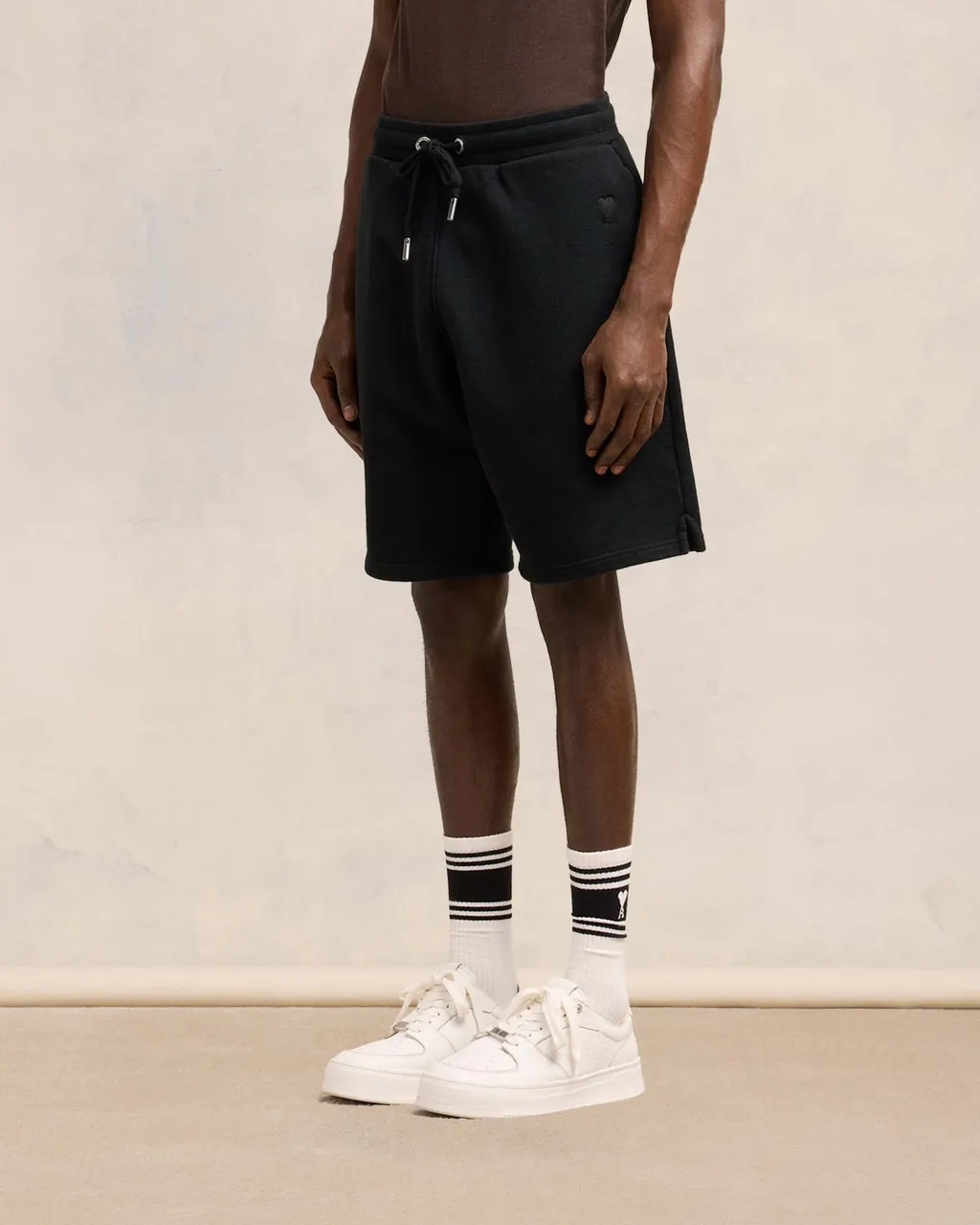 Ami De Coeur Logo Embroidered Drawstring Shorts