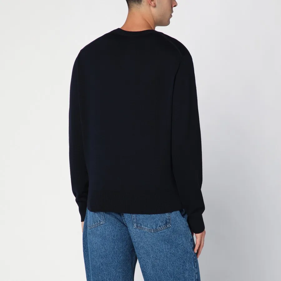 Ami De Coeur Logo Embroidered Knitted Jumper