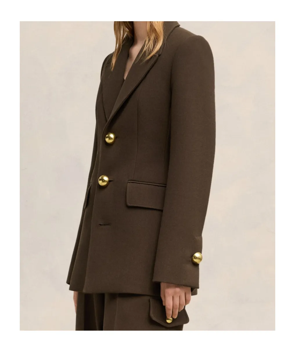 Single-Breasted Tailored Blazer