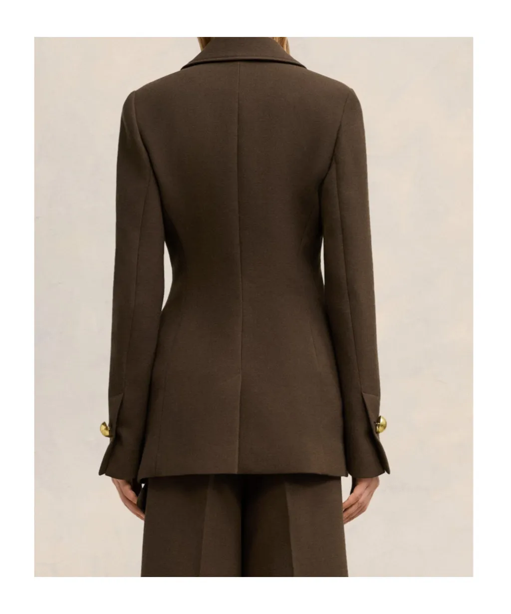 Single-Breasted Tailored Blazer