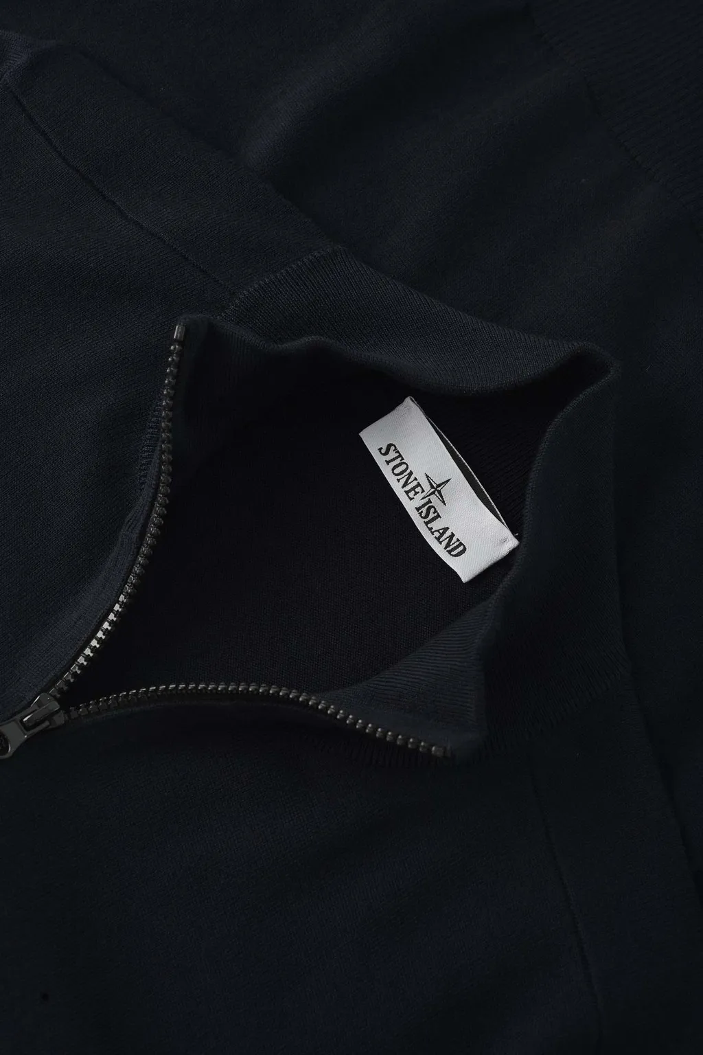 Half-Zip Logo-Patch Sweater
