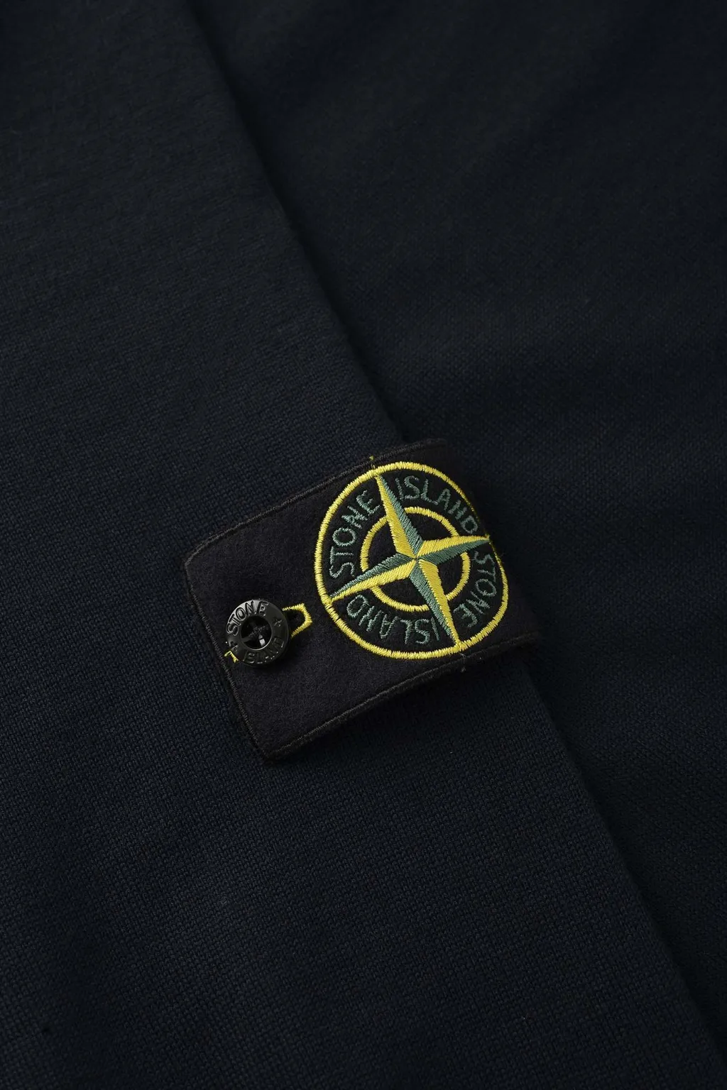 Half-Zip Logo-Patch Sweater