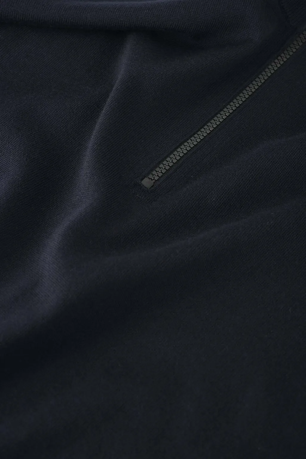Half-Zip Logo-Patch Sweater