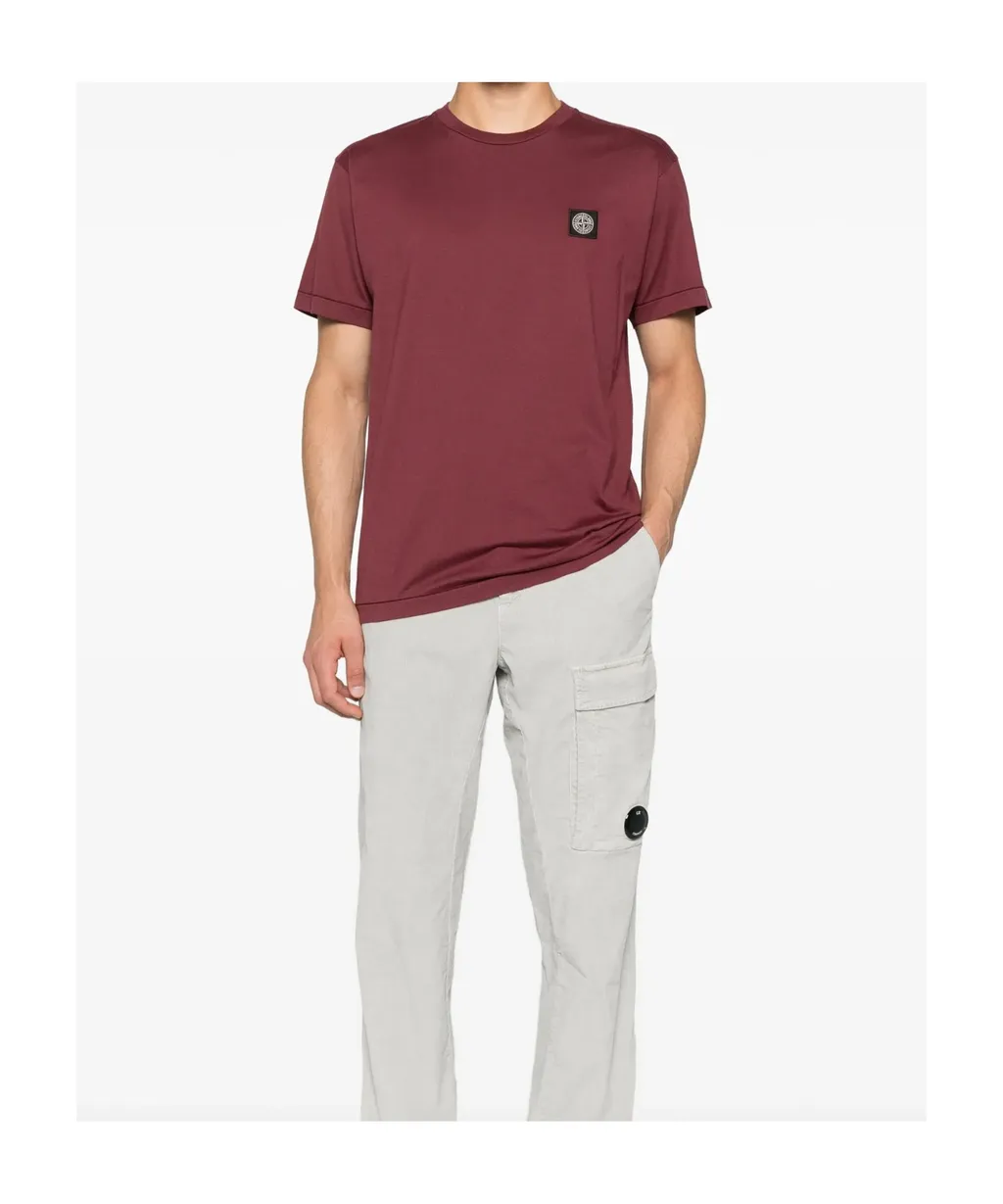 Logo Patch Crewneck T-Shirt