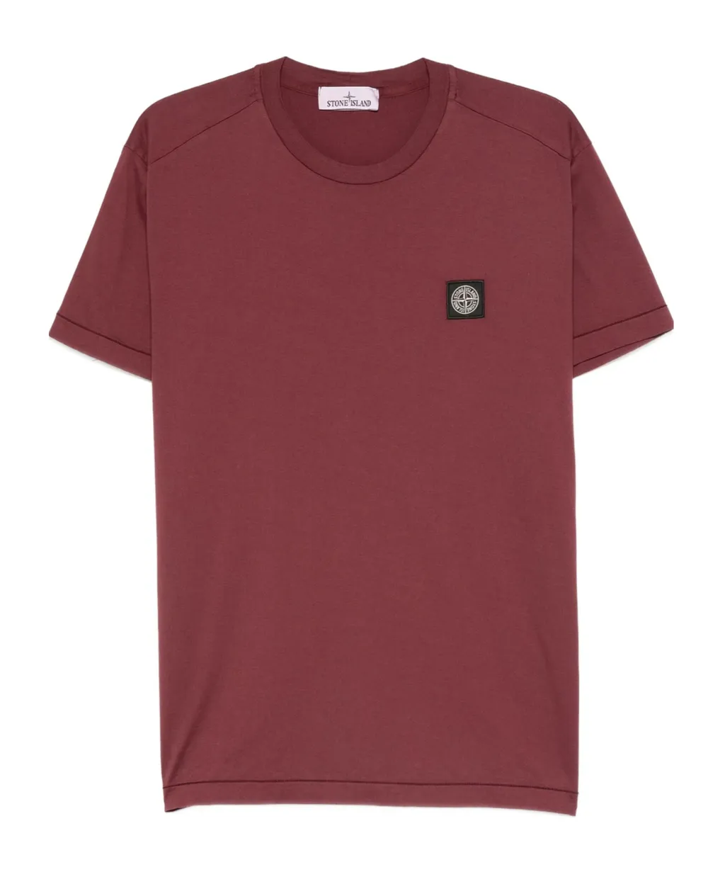 Logo Patch Crewneck T-Shirt