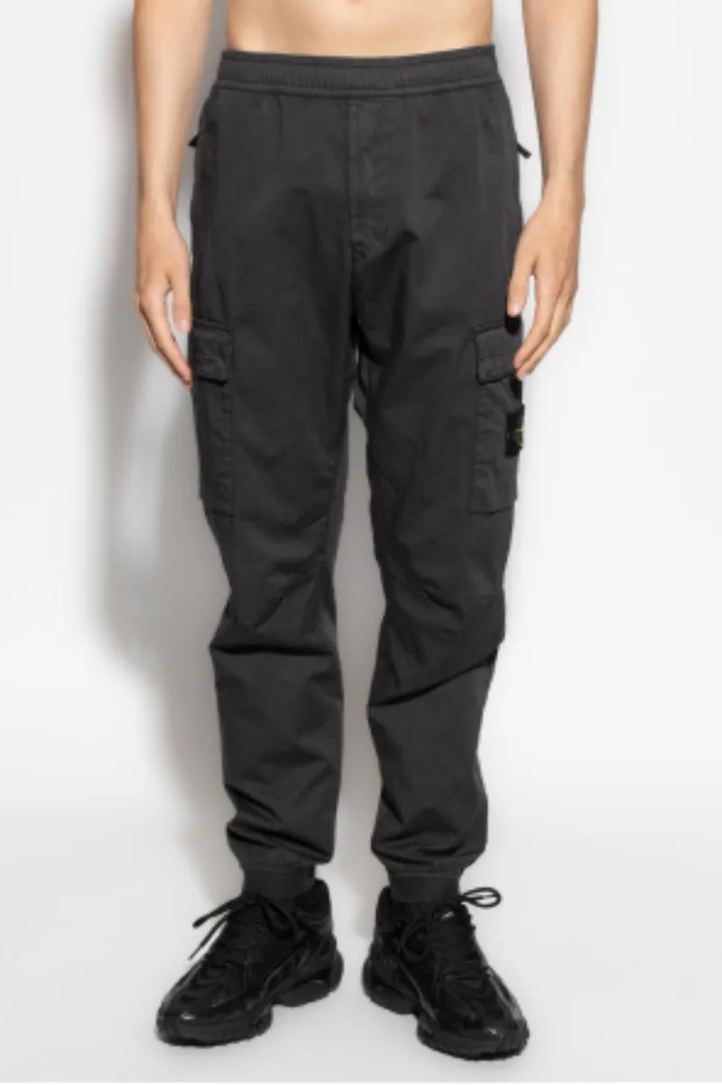 3100033 Cargo-Pocket Elasticated Trousers