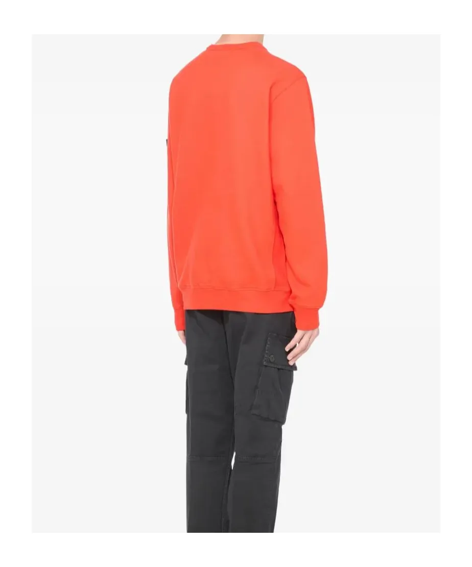 Logo Patch Crewneck Sweatshirt