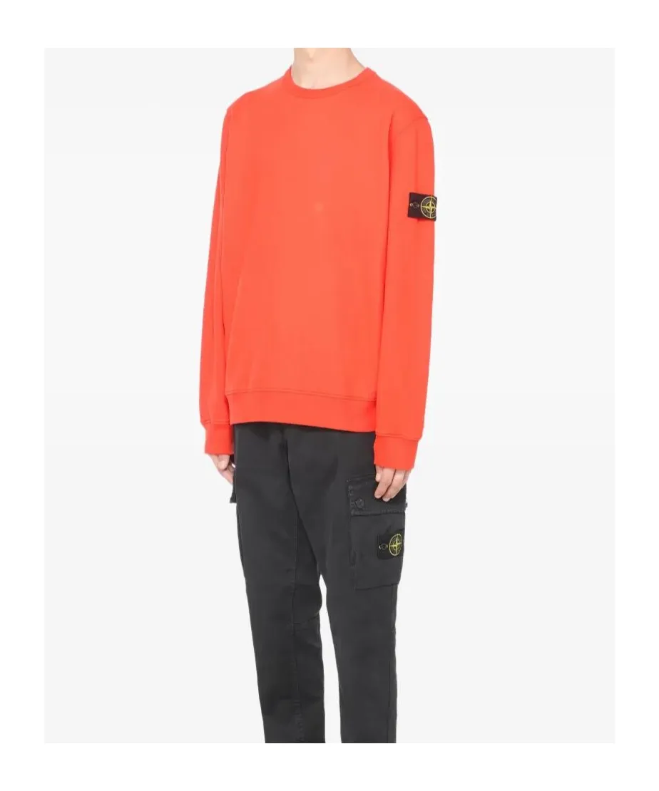 Logo Patch Crewneck Sweatshirt
