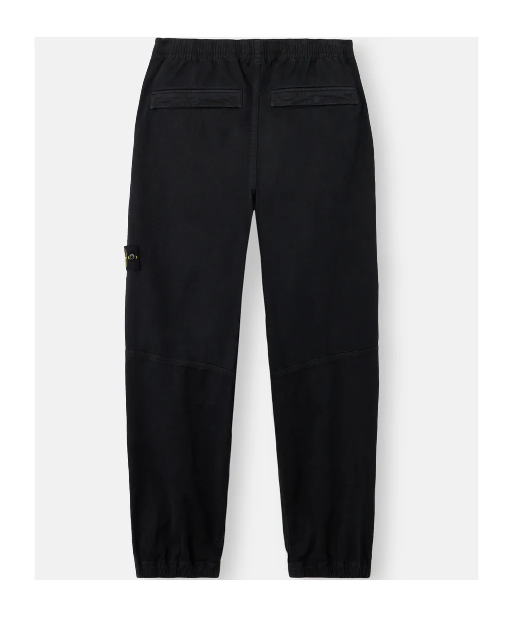Cargo Pocket Elasticated-Waist Trousers