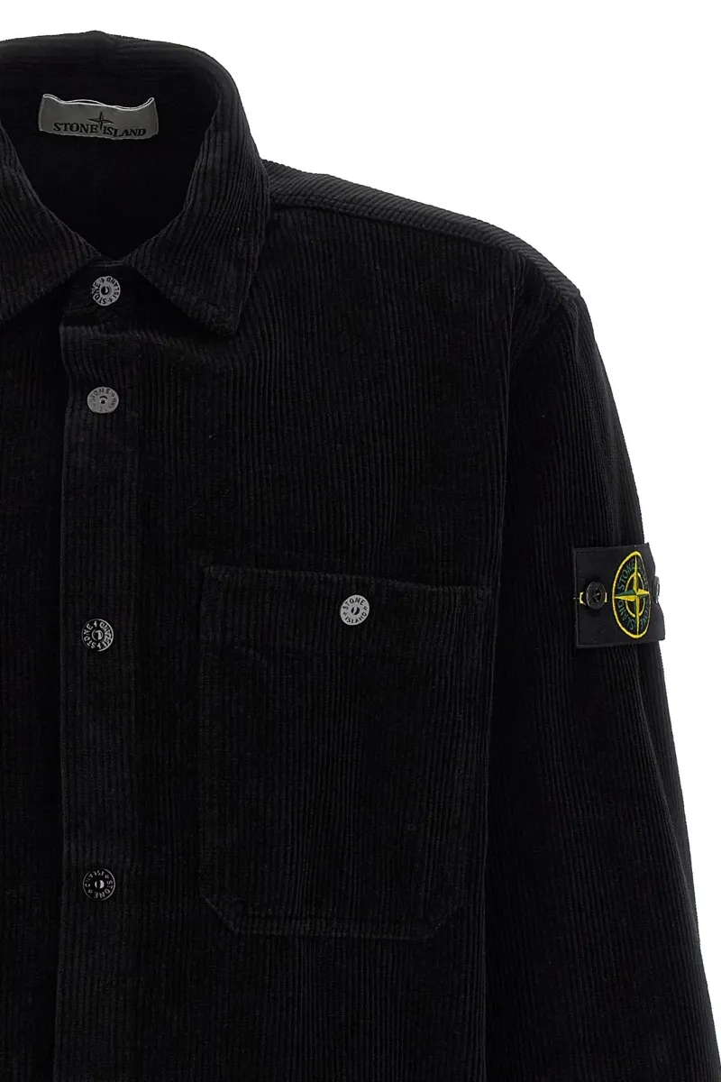 Long-Sleeved Cotton Shirt