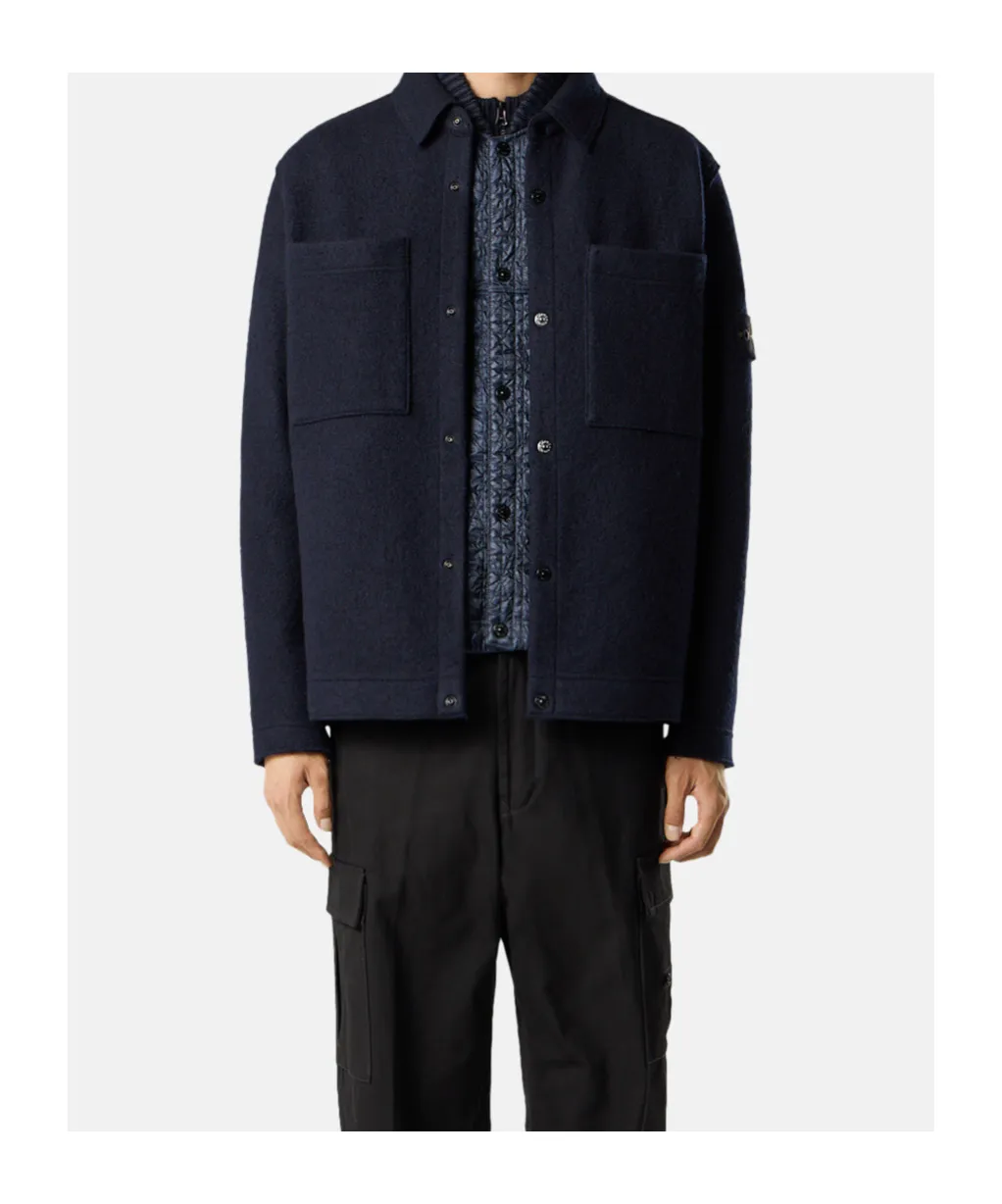 Logo Patch Buttoned Cardigan