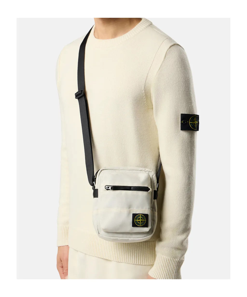 Logo-Patch Messenger Bag