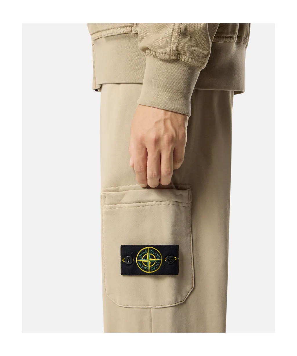 Patch-Pocket Drawstring Track Pants