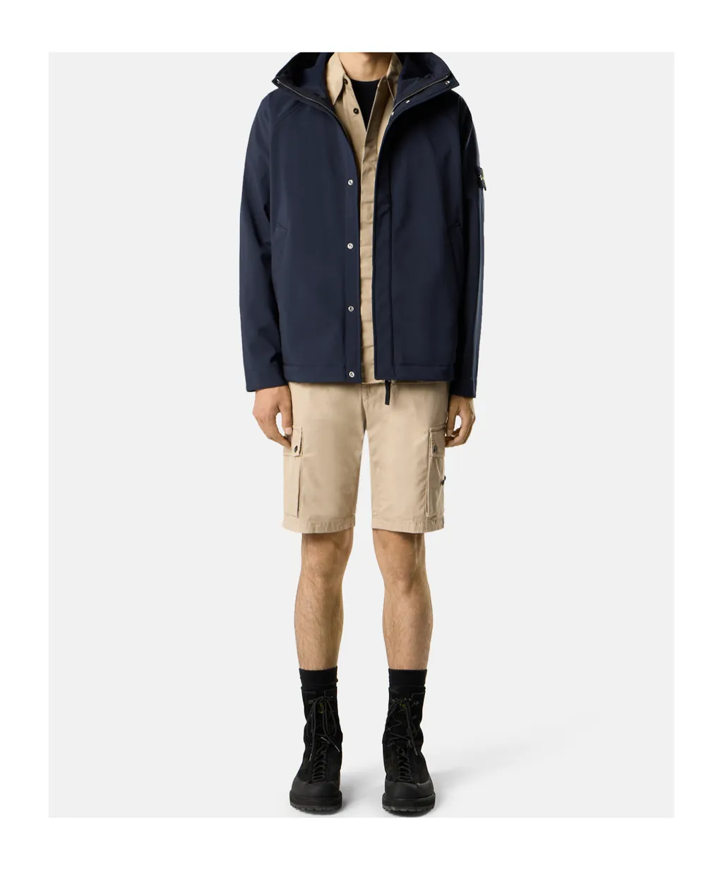 Light Hooded Parka With Weather-Resistant Membrane