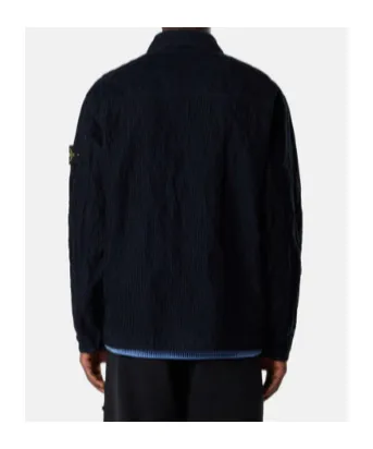 Comfort-Fit Overshirt With Chest Pocket And Two-Way Zip