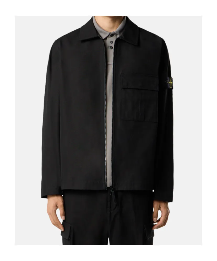 Comfort-Fit Overshirt