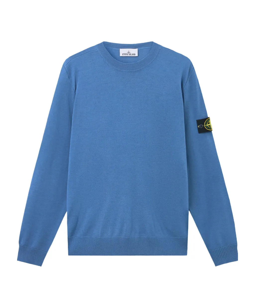 Logo Patch Crewneck Jumper