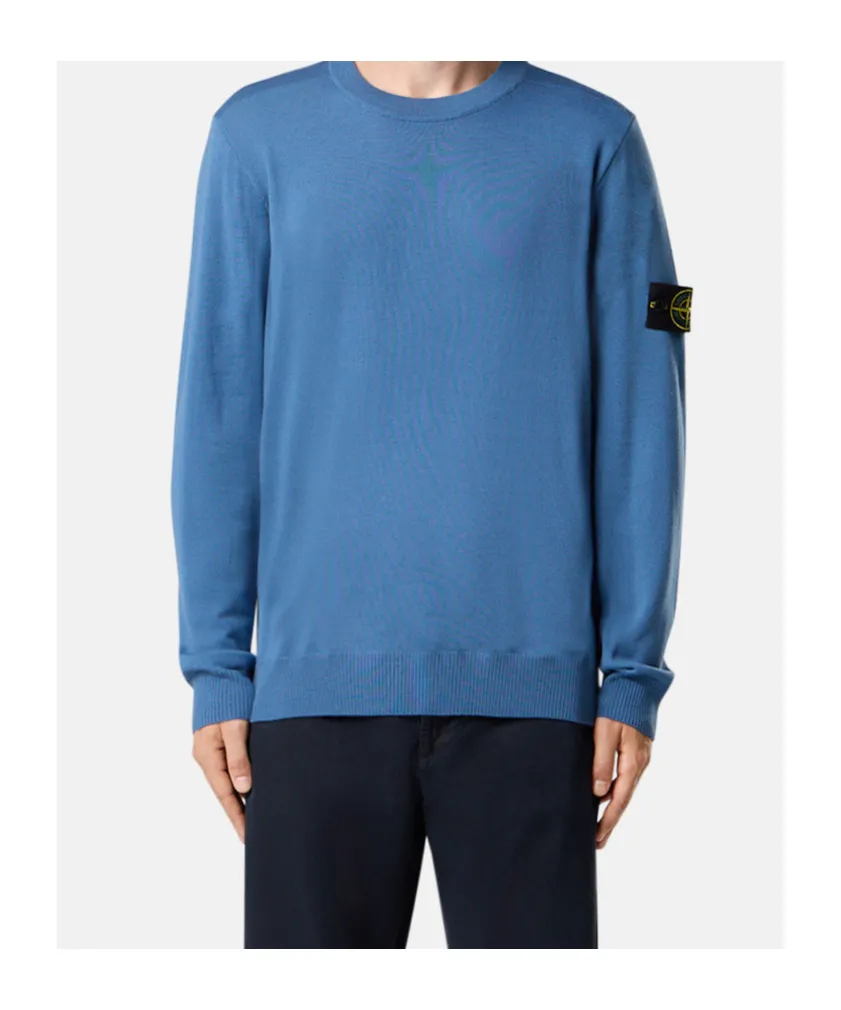 Logo Patch Crewneck Jumper