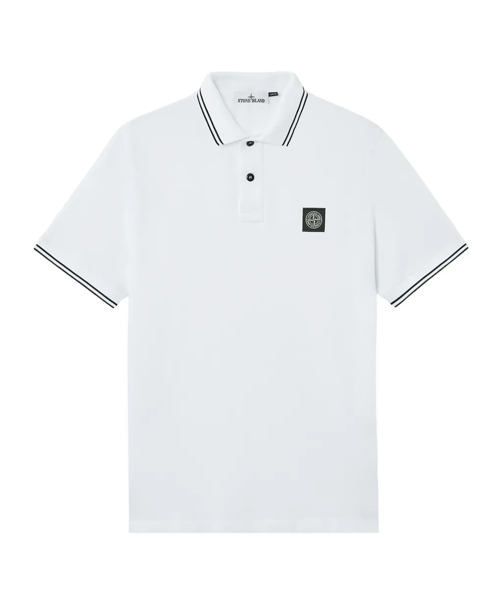 Tipped-Collar Polo Shirt