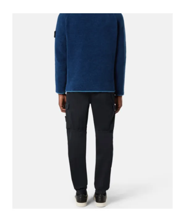 Elasticated-Cuff Cargo Trousers