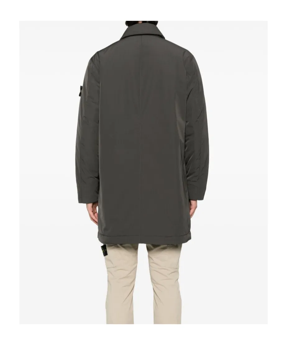 Compass Patch Long Parka