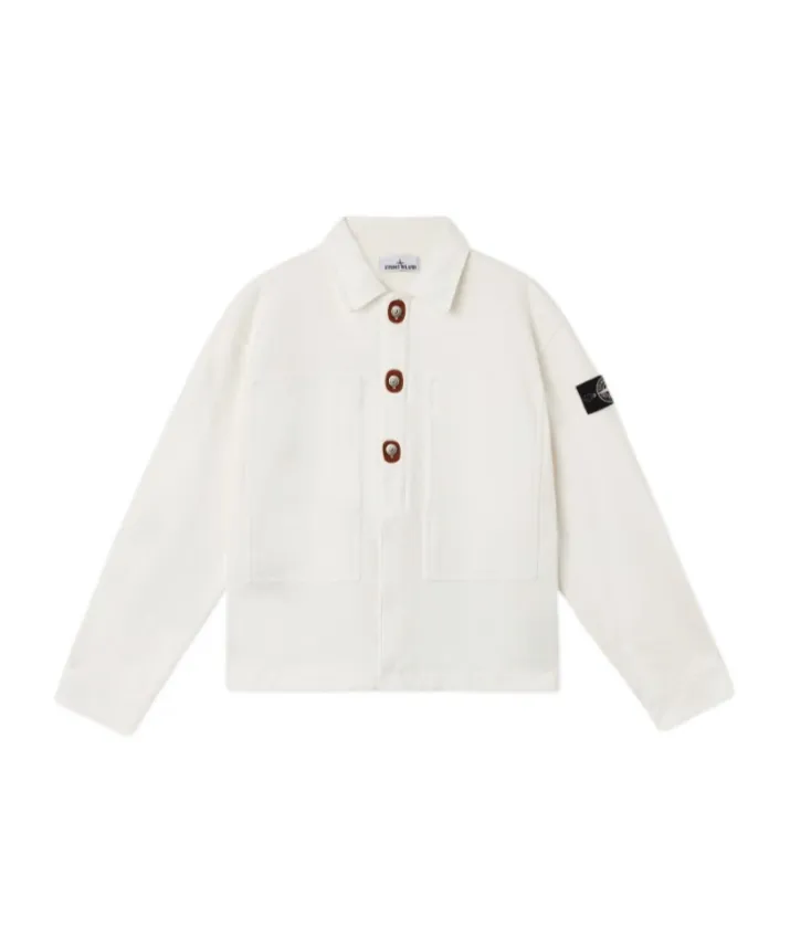 Long-Sleeved Compass-Badge Jacket