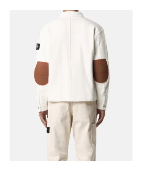 Long-Sleeved Compass-Badge Jacket