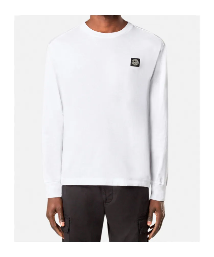 Logo Patch Long-Sleeved T-Shirt