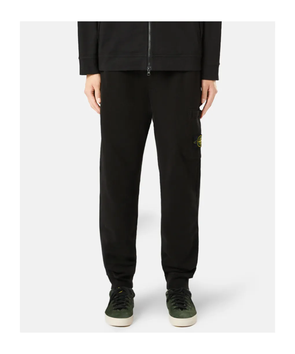 Patch-Pocket Cotton Track Pants