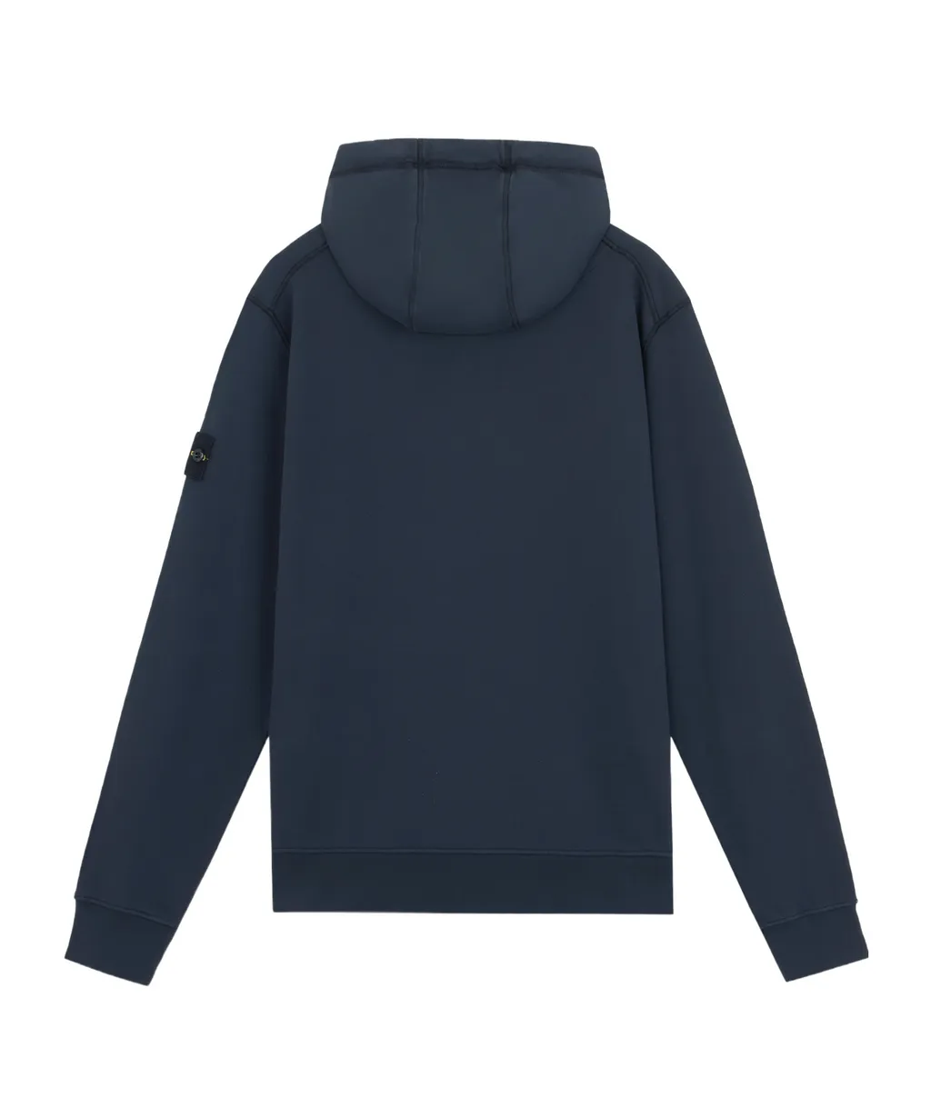 Logo Patch Zip-Up Hoodie