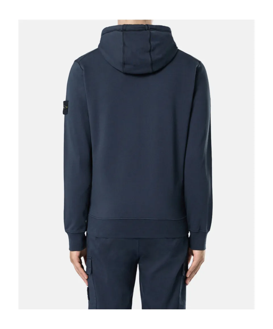 Logo Patch Zip-Up Hoodie